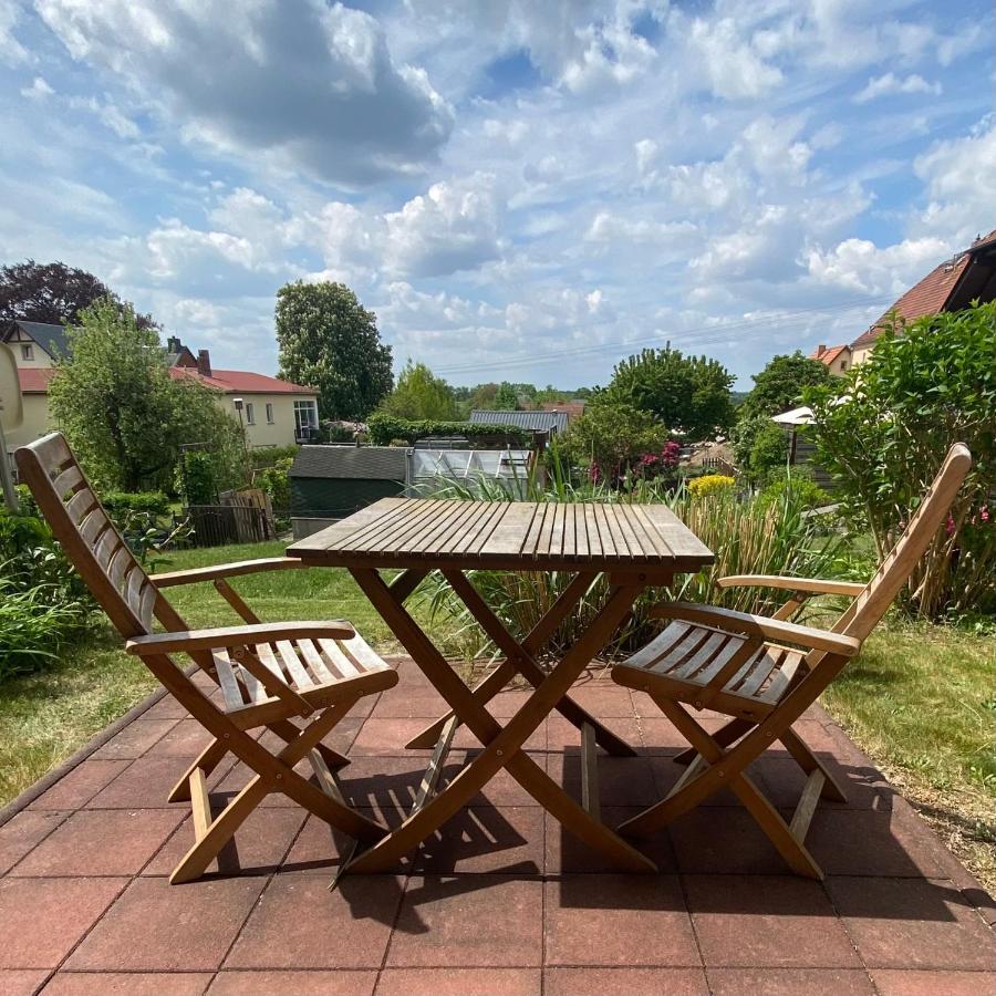 Ferienapartment Casa Heideblick Mit Sonnenterrasse & Garten Radeberg Exterior foto